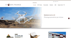 Desktop Screenshot of epc-france.com